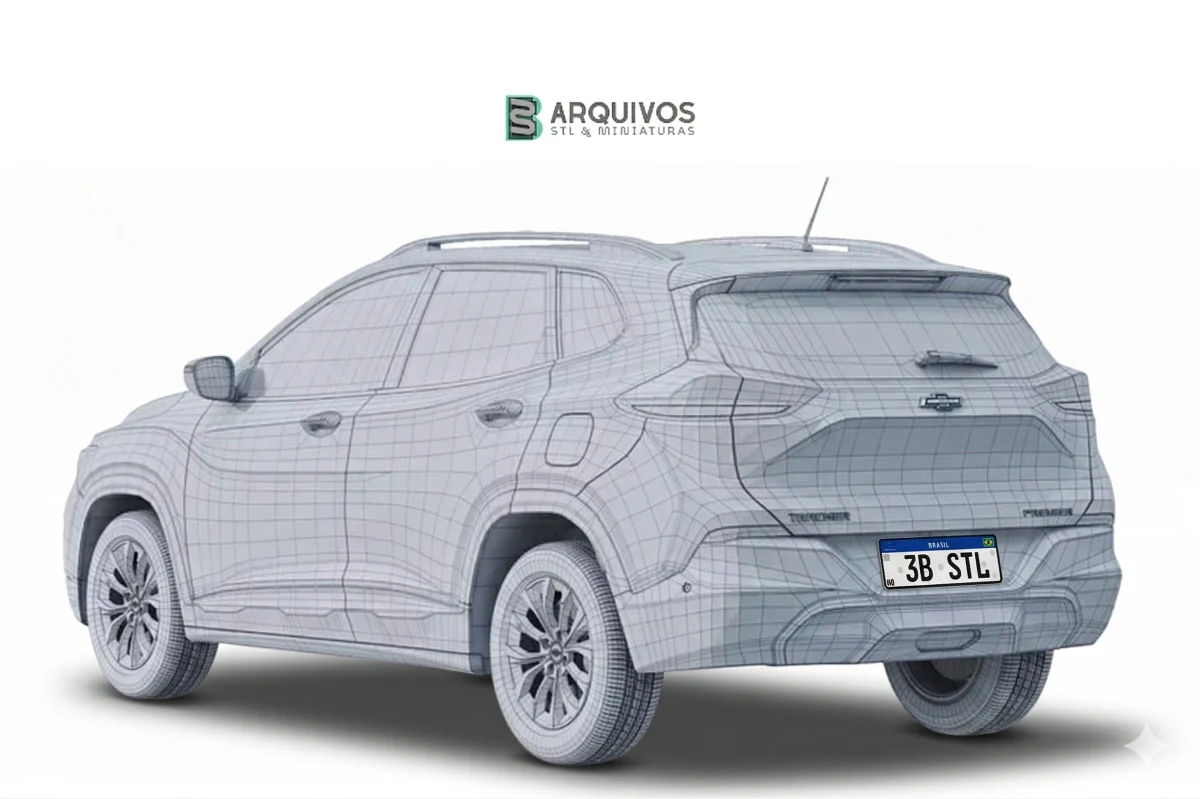 Modelo 3D STL - Chevrolet Tracker 2 — foto 2